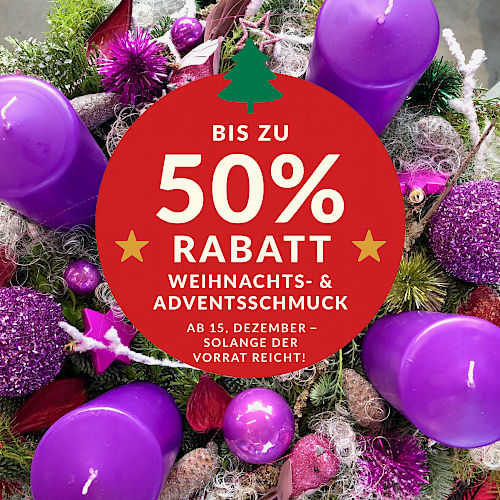 Weihnachtsrabatt bei Klumpen