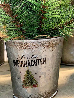 Wei&szlig;e Weihnacht aus der G&auml;rtnerei: Festliche Orchideen, Kerzenlicht mit winterlicher Vogelzier, kuschelige Eulen und eine kleine Tanne, die "Frohe Weihnachten" fl&uuml;stert. Stille Momente der Natur, die Sie in unserer Winterpause begleiten! &copy; G&auml;rtnerei Klumpen